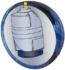 AMF Sideways Bowling Ball Core