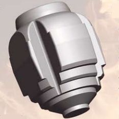 AMF Solar Flare Bowling Ball Core