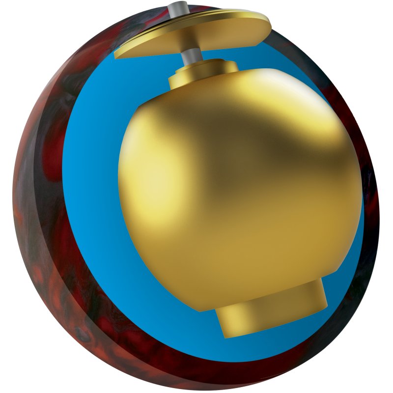 Ebonite Game Breaker 4 Pearl Bowling Ball Core