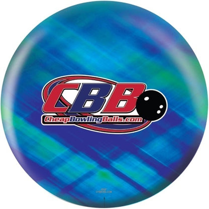 CheapBowlingBalls.com Logo Blue-Green Bowling Ball