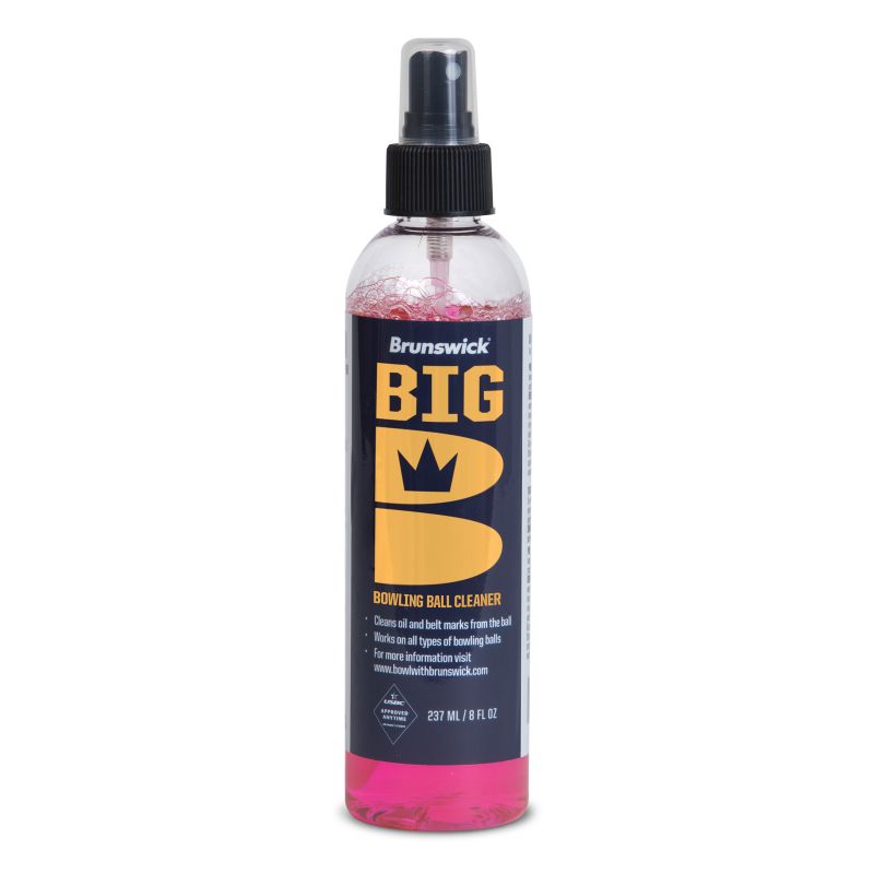 Brunswick Big B Bowling Ball Cleaner - 8 oz. Spray Top Bottle