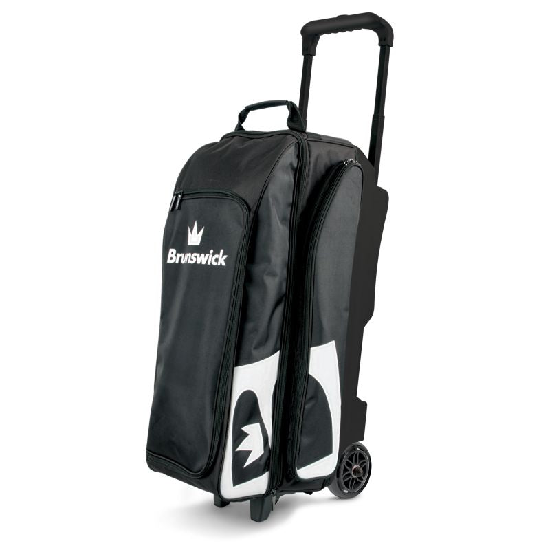 Brunswick Blitz 3 Ball Roller Bowling Bag Black