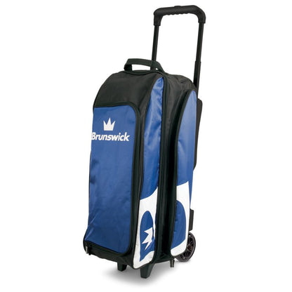 Brunswick Blitz 3 Ball Roller Bowling Bag Blue