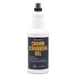 Brunswick Crown Scrubbing Gel Bowling Ball Cleaner 32 oz. Bottle