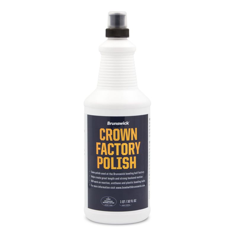 Brunswick Crown Factory Polish 32 oz Bottle