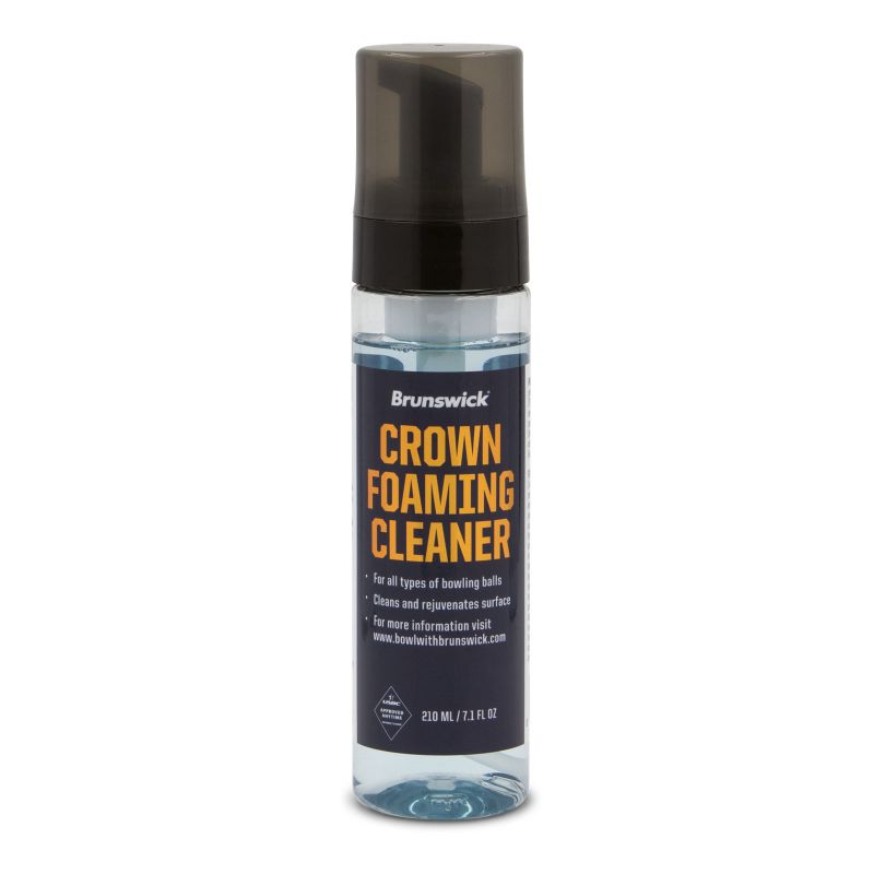 Brunswick Crown Foaming Bowling Ball Cleaner 7.1 oz. Bottle