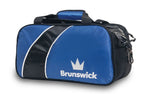 Brunswick Edge 2 Ball Tote Without Pouch Bowling Bag Blue