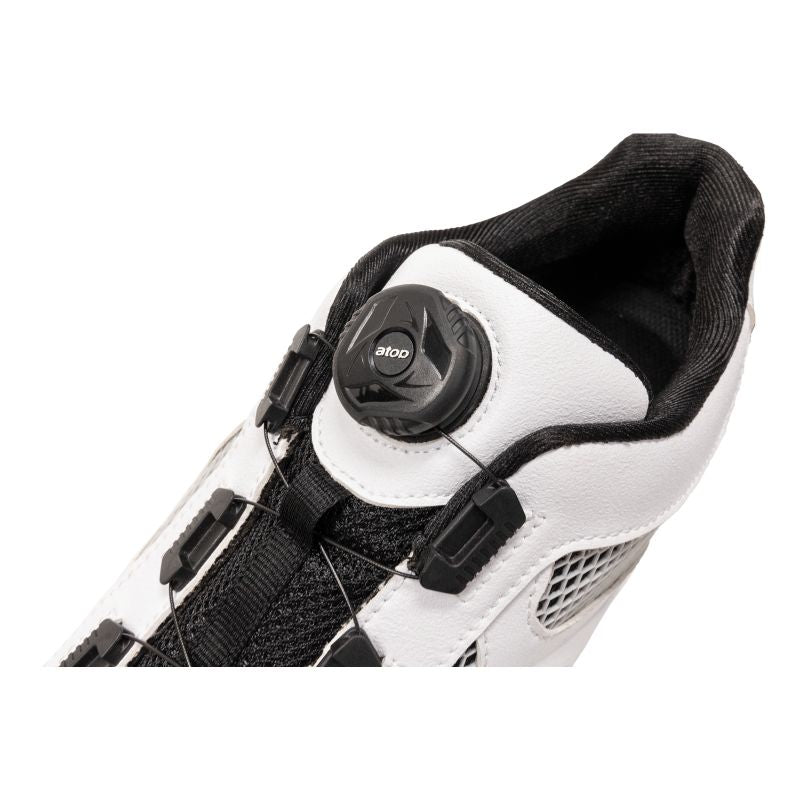 Brunswick Men's Fury White Right Hand Bowling Shoes ATOP Dial Lacing System