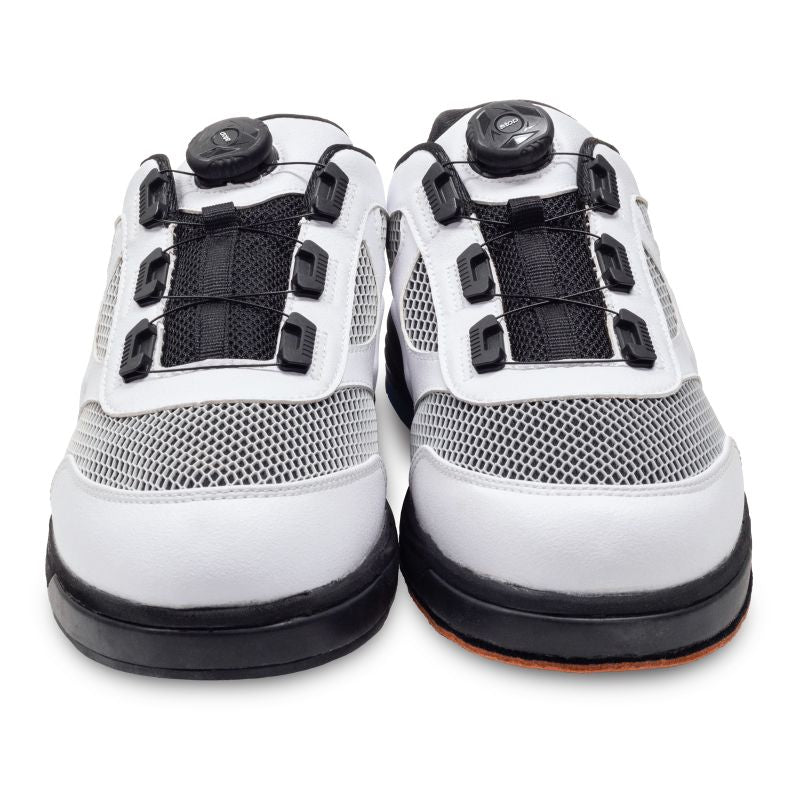 Brunswick Men's Fury White Right Hand Bowling Shoes Toe
