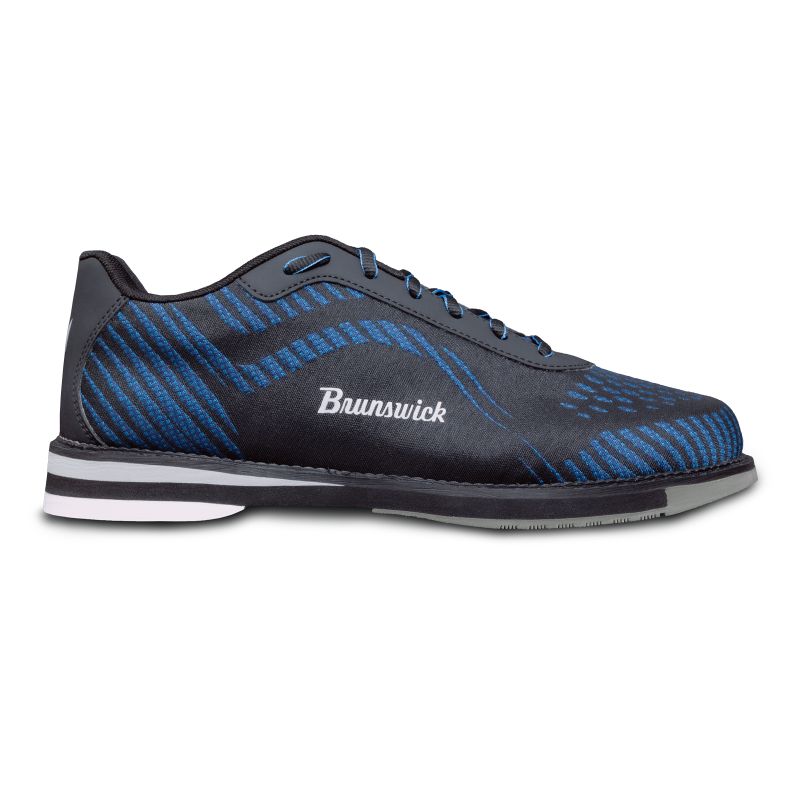 Brunswick Men's Command Black/Blue Right Hand Bowling Shoes