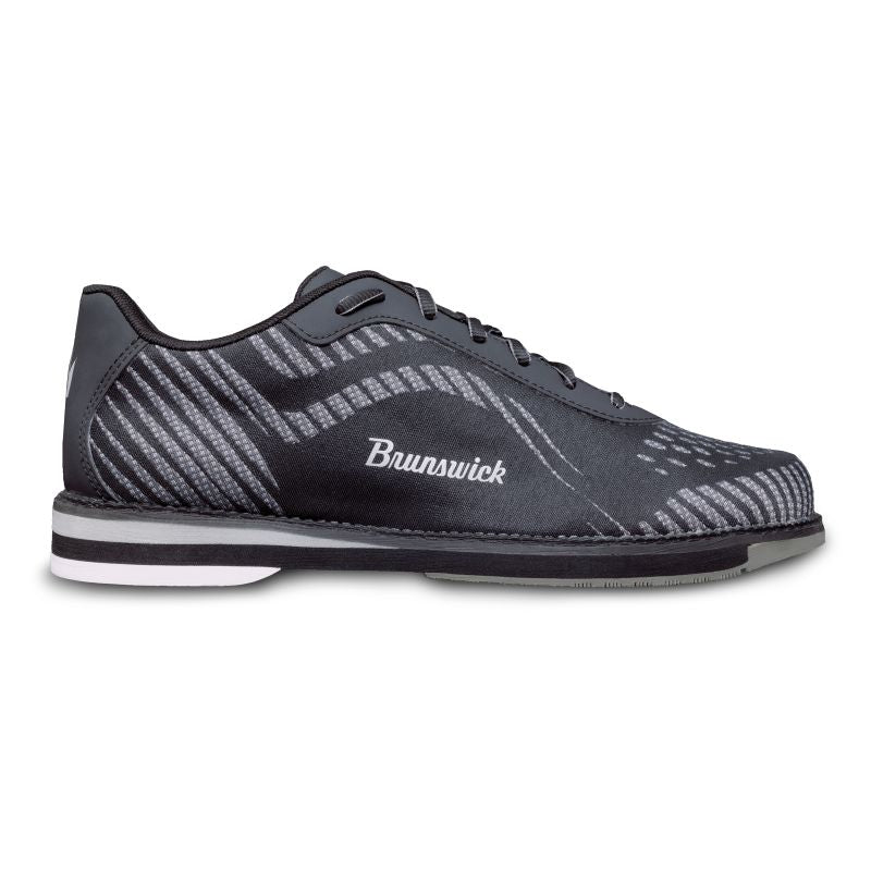 Brunswick Men's Command Right Hand Black/Grey Bowling Shoes