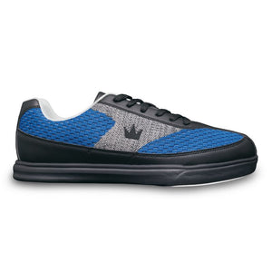 Brunswick Renegade Blue Mesh Men's Bowling Shoes