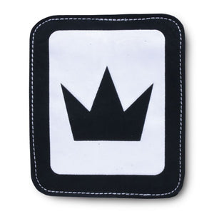 Brunswick Printed Leather Shammy Bowling Towel Black/White