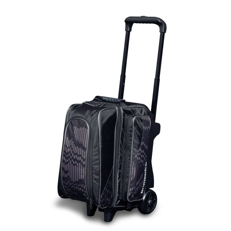 Brunswick Punisher 2 Ball Roller Bowling Bag Grey