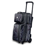 Brunswick Punisher 3 Ball Roller Bowling Bag Grey