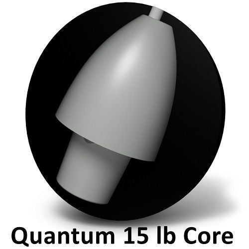 Brunswick Quantum Classic Black Bowling Ball 15 lb Core