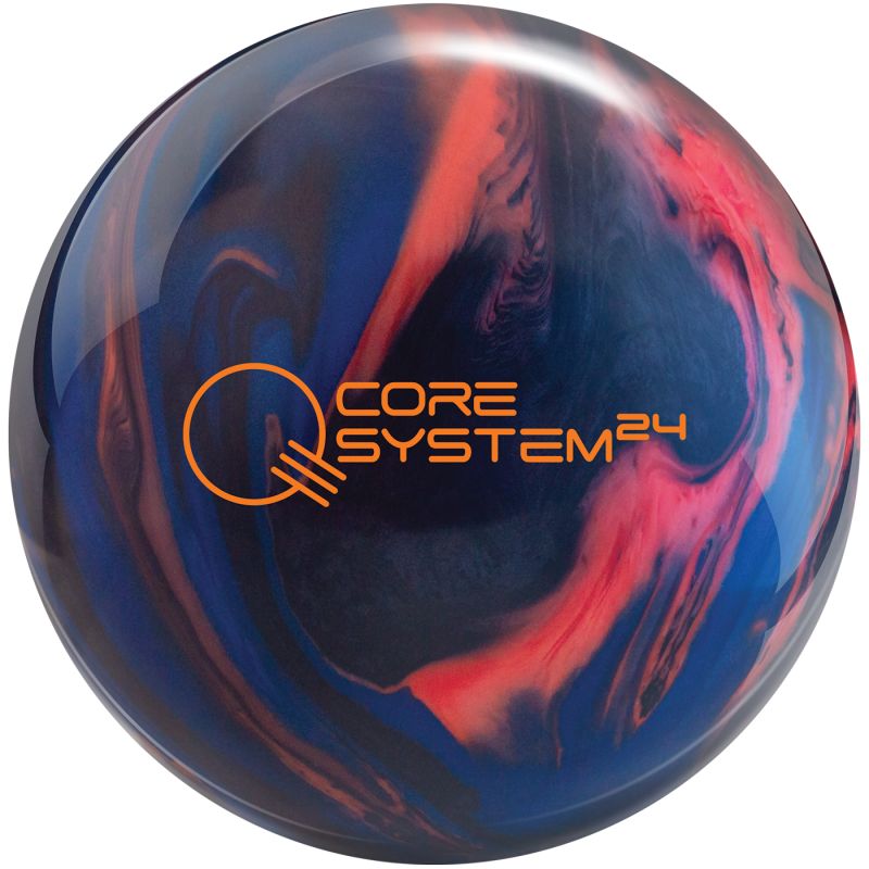 Brunswick Quantum Evo Pearl Bowling Ball Side Logo