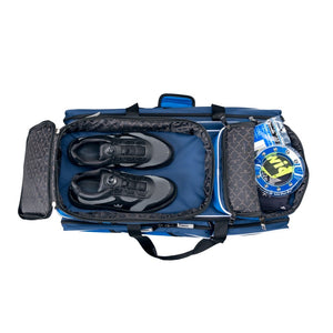 Brunswick Quest Blue 3 Ball Roller Bowling Bag Top Pocket Detail