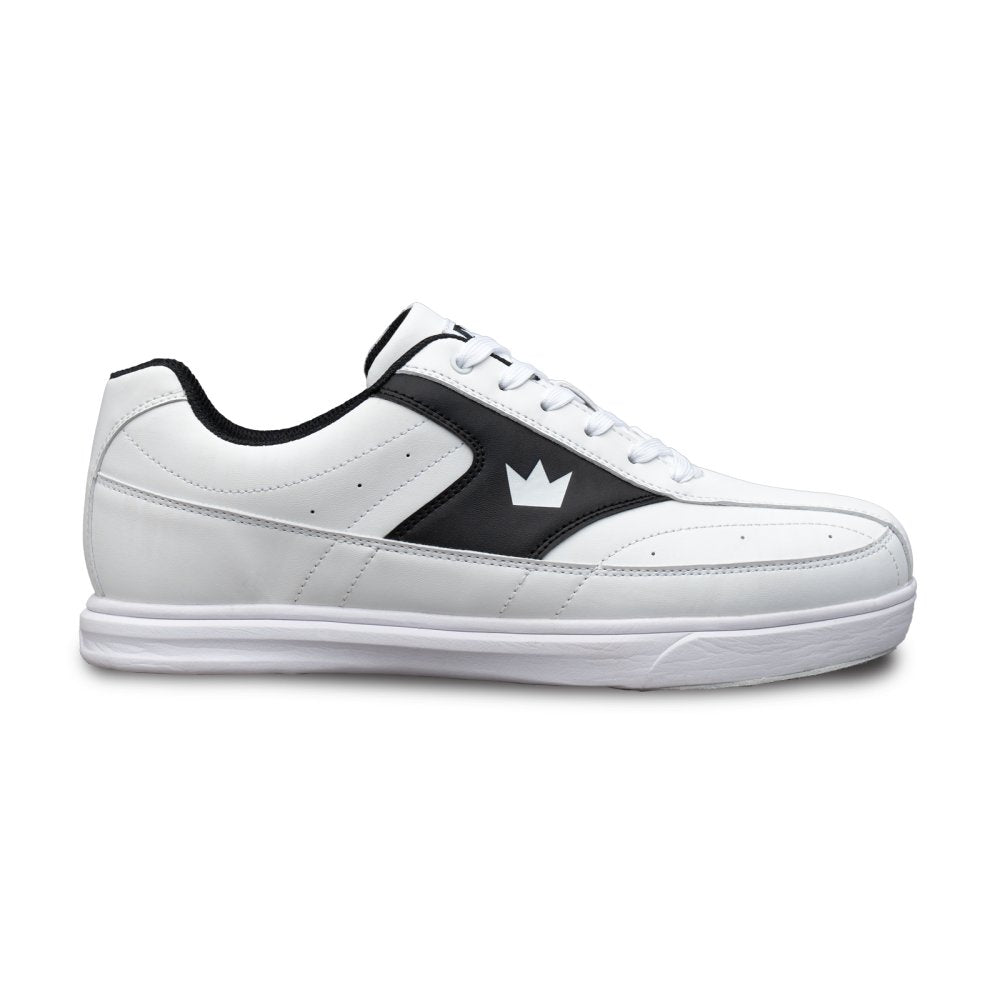 Brunswick Men's Renegade White/Black Bowling Shoes