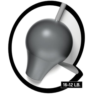 Brunswick Rhino Purple/Black Bowling Ball Core 12-16 lbs