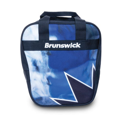 Brunswick Spark 1 Ball Tote Bowling Bag Indigo Swirl