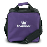 Brunswick TZone 1 Ball Tote Bowling Bag Purple