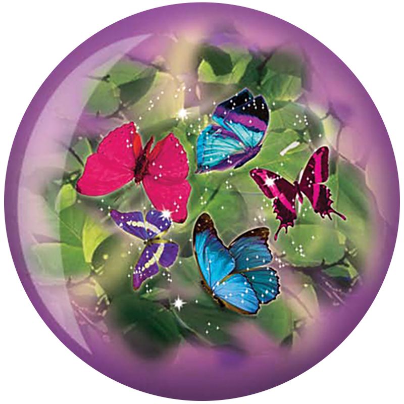 Brunswick Viz-A-Ball Butterflies Bowling Ball
