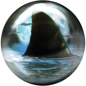 Brunswick Viz-A-Ball Shark Bowling Ball Side 2