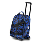 Brunswick Zone Double Roller Bowling Bag Blue Choas