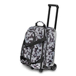Brunswick Zone Double Roller Bowling Bag Grey Chaos