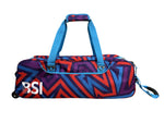 BSI 3 Ball Tote Roller Teal/Red/Purple Bowling Bag