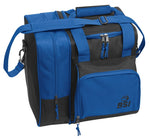 BSI Deluxe 1 Ball Tote Bowling Bag Blue