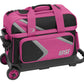 BSI Dash 2 Ball Roller Bowling Bag - Black/Pink/Gray