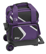 BSI Dash 1 Ball Roller Bowling Bag - Black/Purple/White