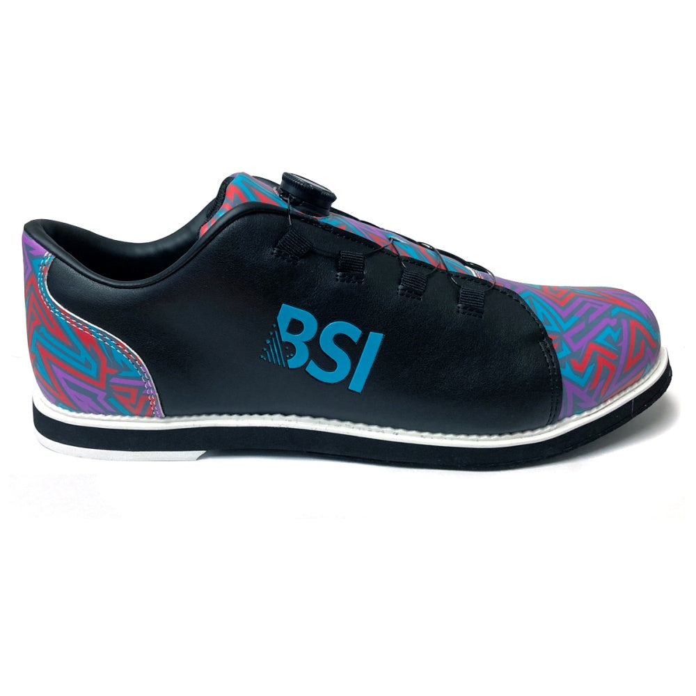 BSI Kaizen Teal/Red/Purple Unisex Bowling Shoes