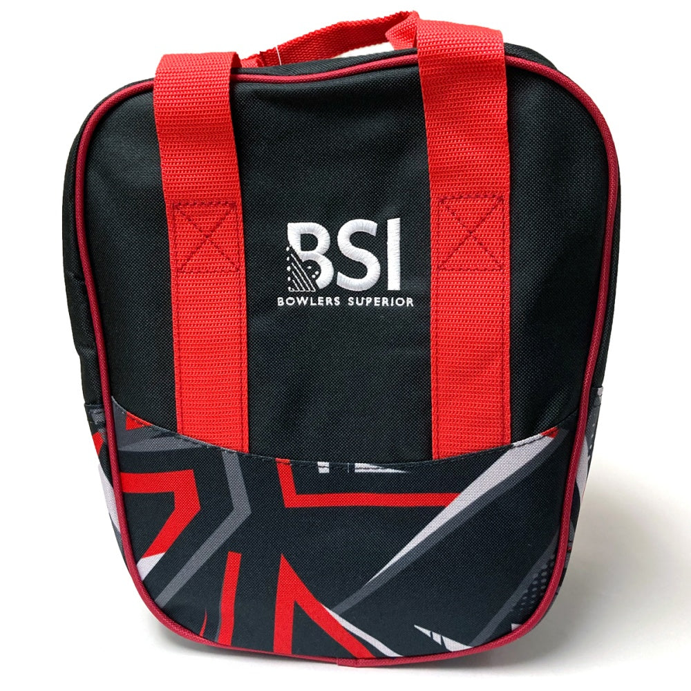 BSI Nova Red/Black 1 Ball Tote Bowling Bag 