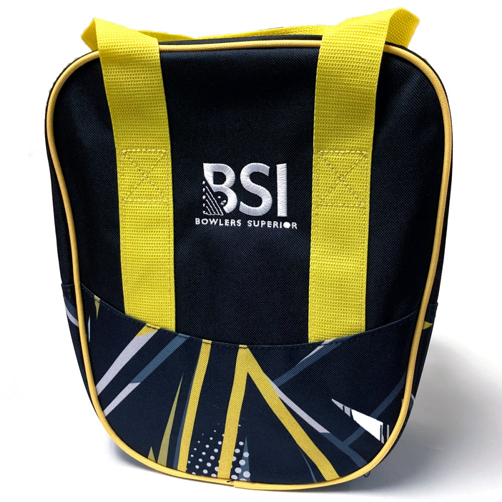 BSI Nova Yellow/Black 1 Ball Tote Bowling Bag 