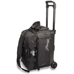 BSI Prestige 2 Ball Roller Bowling Bag, Black