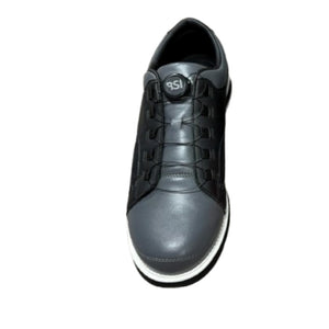 BSI Solace Grey/Black Men's Bowling Shoe Top View