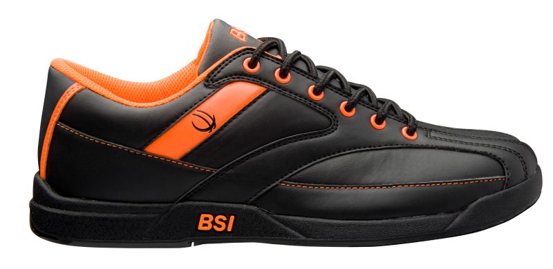 BSI Men's Sport Bowling Shoes Black/Orange