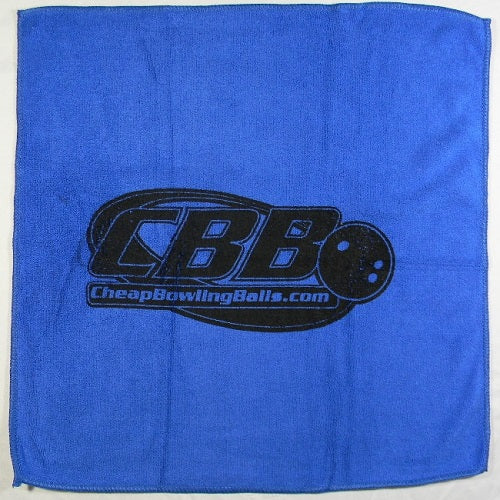 CheapBowlingBalls.com Blue Microfiber Towel