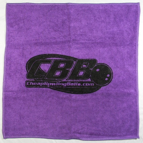 CheapBowlingBalls.com Purple Microfiber Towel