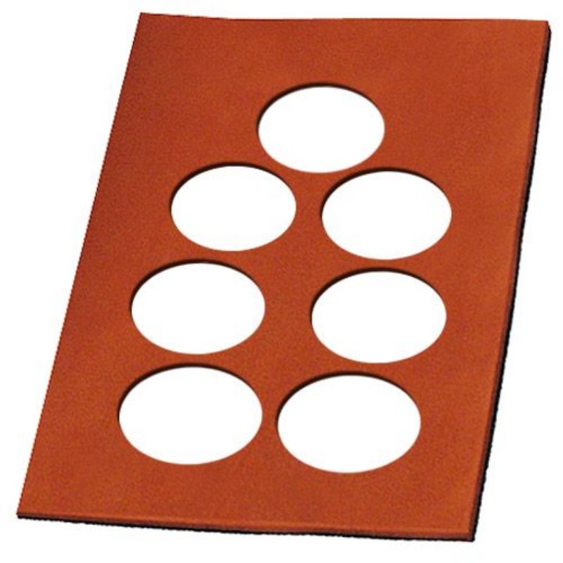 3G Cleated Slide Sole Base Back Skin Leather