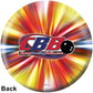 CheapBowlingBalls.com Logo Color Burst Bowling Ball