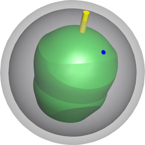 Columbia Eruption Pro Bowling Ball Core