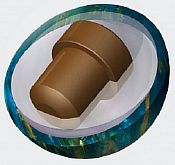 Columbia Sharp NoiZe Bowling Ball Core