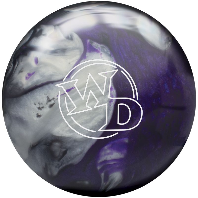 Columbia 300 White Dot Black/Purple/Silver Bowling Ball