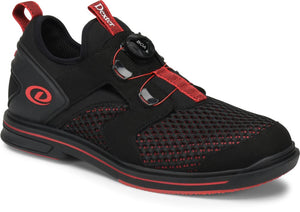 Dexter Men's DexLite Pro BOA Black/Red Right Hand Bowling Shoes