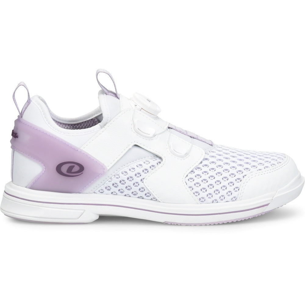 Dexter Pro BOA Lavender Women's Right Hand Bowling Shoe Lateral