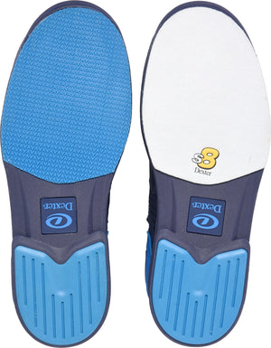 Dexter Pro Boa Navy Men's Right Hand Bowling Shoes Outsoles